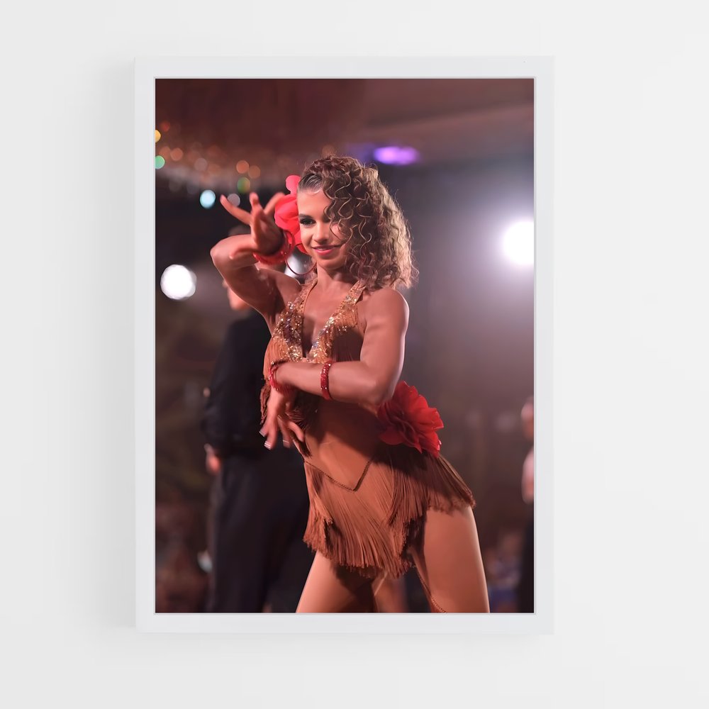 Poster Latin american showdance – affiche Danse (vue 3)